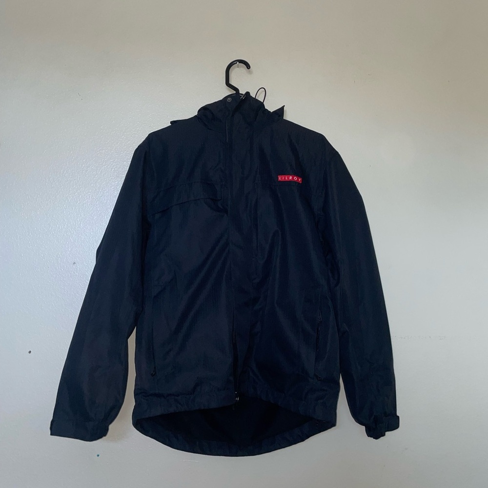 Port Authority Black Windbreaker Jacket